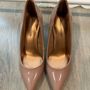 Marc Fisher Blush tan heels